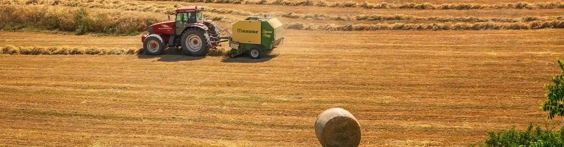 Forage harvesters, combines, tractors